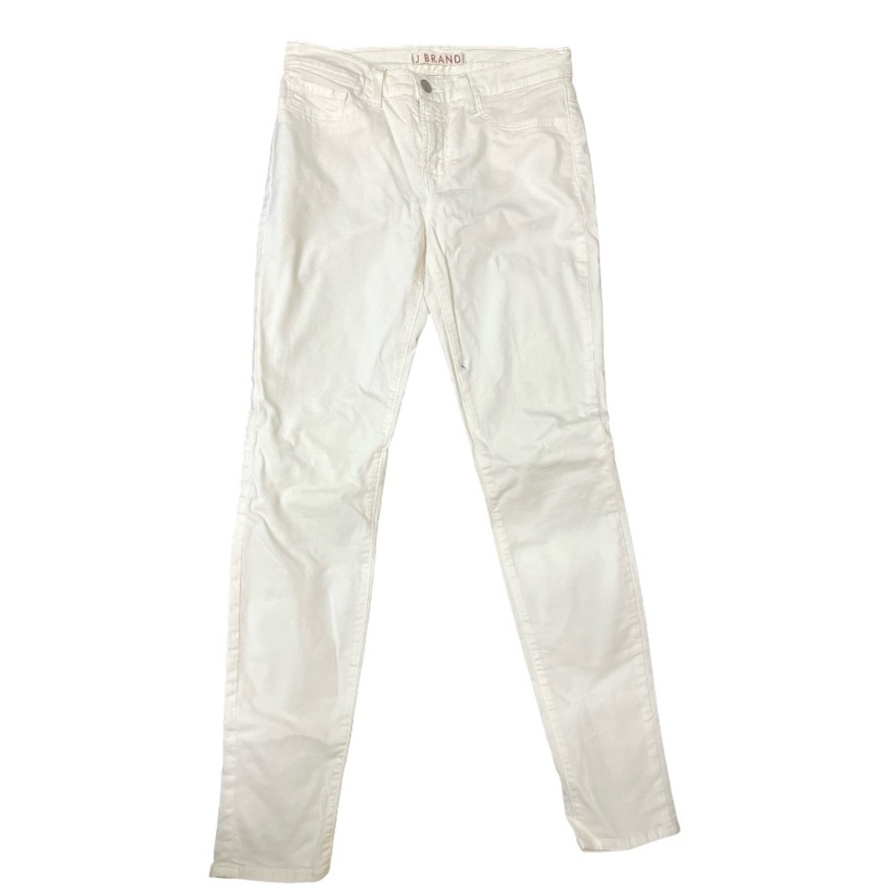 J Brand Creamy White Skinny Leg Cotton Denim Jeans Size 27
